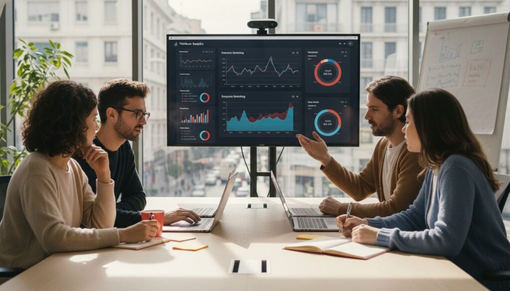 tiktok analytics team workspace