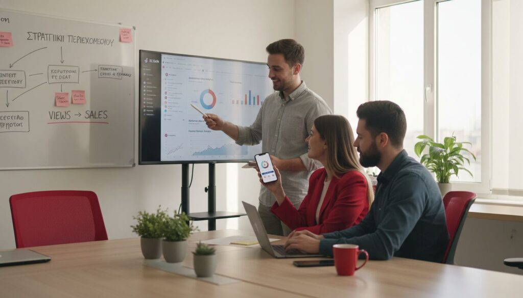 TikTok marketing strategy team