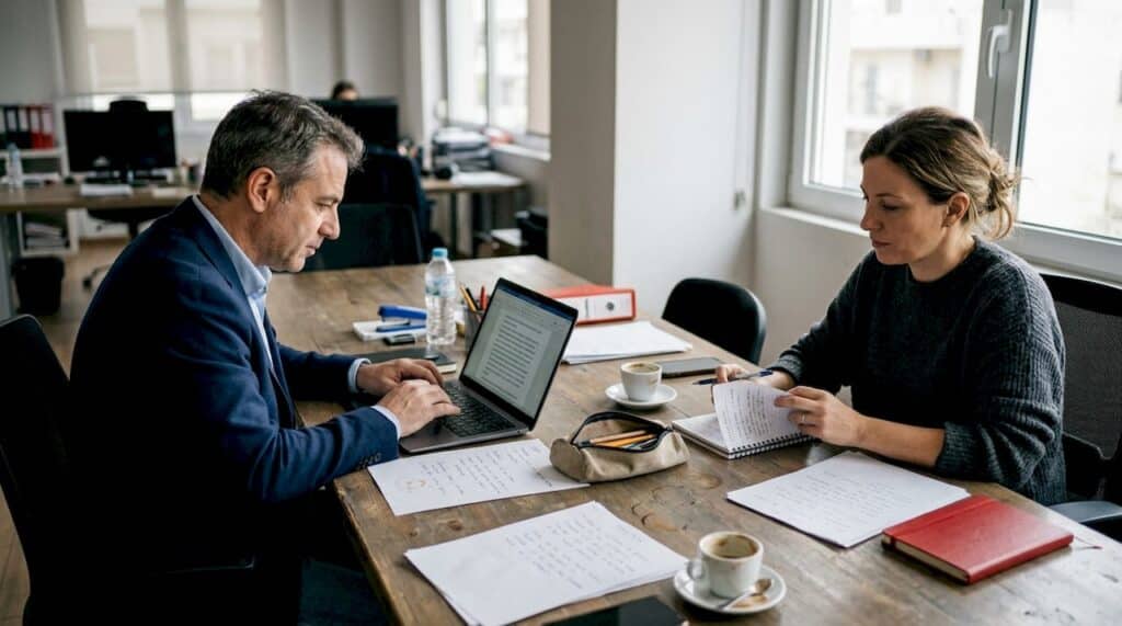 Στελέχη συζητούν για τη στρατηγική περιεχομένου στον χώρο του γραφείου